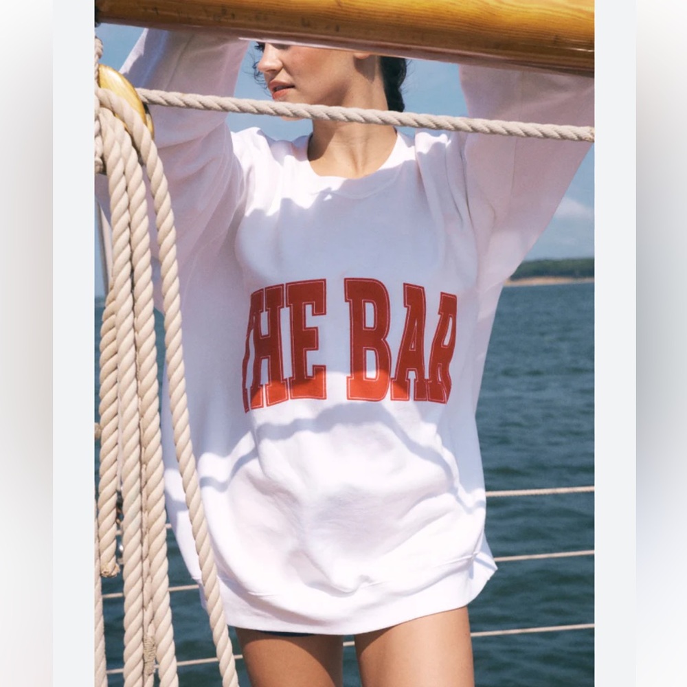 The Bar White Cherry Sweatshirt - Picture 3 of 6